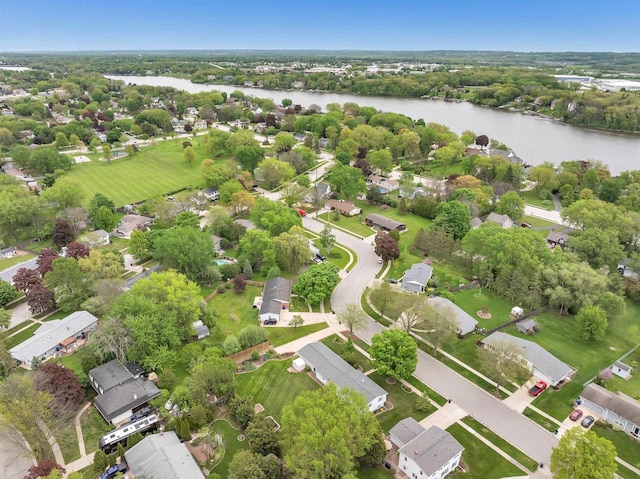 2044 E Vista Cir, De Pere, WI 54115 - aerial perspective of suburban area featuring a large body of water