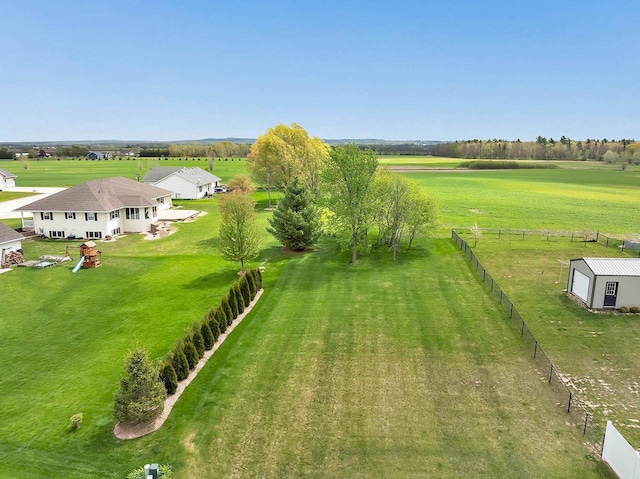 441 Longwood Ln, Wrightstown, WI 54180 - overview of rural landscape