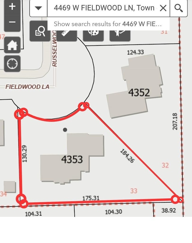 4469 W Fieldwood Ln, Appleton, WI 54913 - map / location