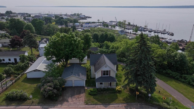 240 6th St S, Bayfield, WI 54814 - aerial view of a large body of water