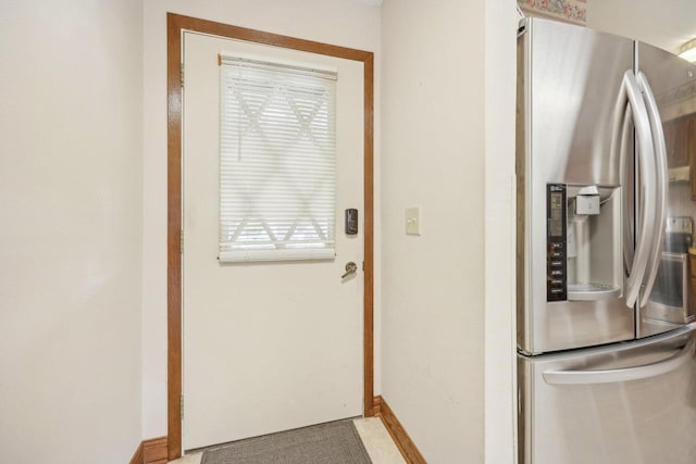 5748 Cambridge Ln Unit 3, Mount Pleasant, WI 53406 - entryway with baseboards