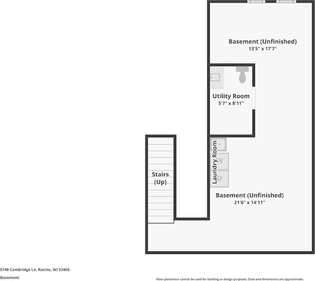 5748 Cambridge Ln Unit 3, Mount Pleasant, WI 53406 - room layout