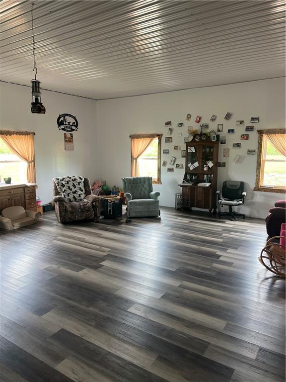 14518 State Highway 73, Lublin, WI 54447 - living area featuring wood finished floors