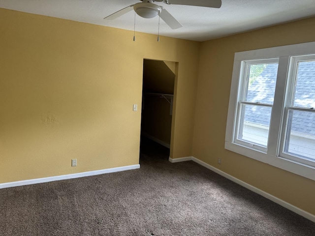 3762 N 5th St Unit 3762A, Milwaukee, WI 53212 - empty room with a ceiling fan and carpet floors