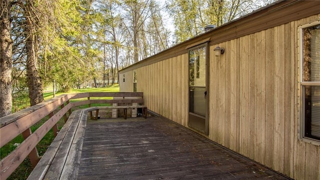 207 State Rd 25, Wheeler, WI 54772 - view of deck