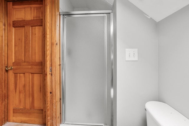 11934 187th Ave, Bristol, WI 53104 - bathroom with a stall shower and toilet