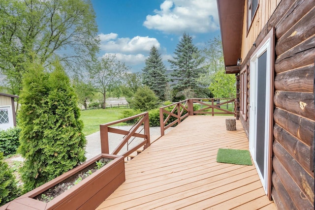 11934 187th Ave, Bristol, WI 53104 - view of deck