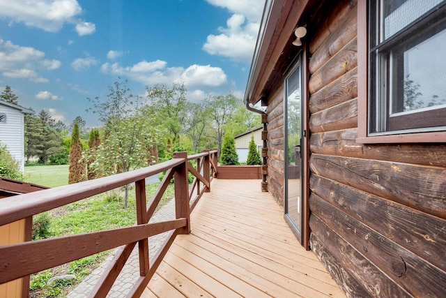 11934 187th Ave, Bristol, WI 53104 - view of wooden deck