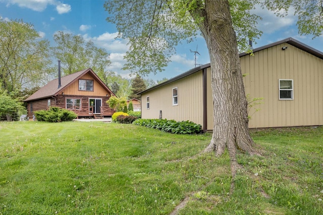11934 187th Ave, Bristol, WI 53104 - back of house featuring a yard and a wooden deck