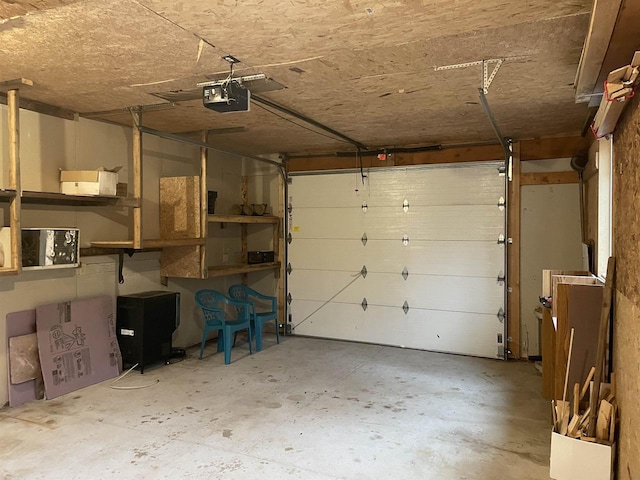 W9001 US Highway 8, Pembine, WI 54156 - garage featuring a garage door opener