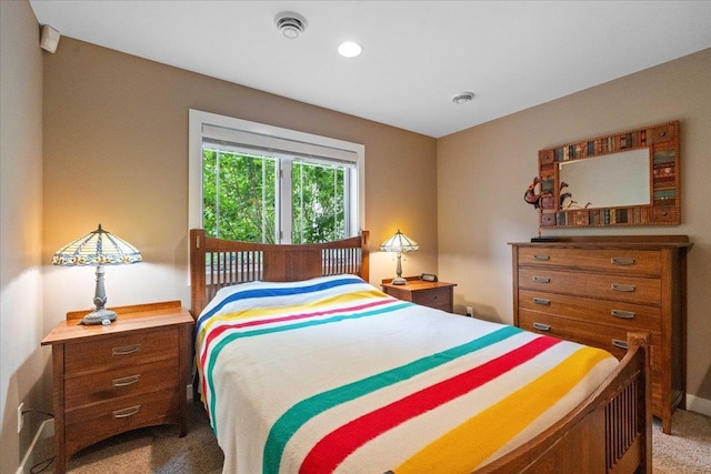 1814 Masters Ln, Madison, WI 53719 - carpeted bedroom featuring recessed lighting and baseboards