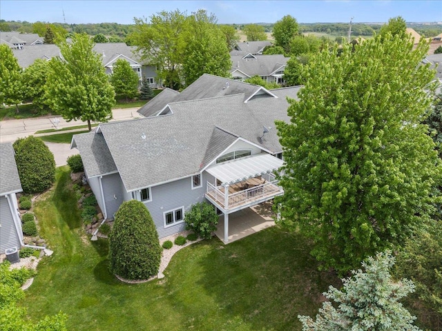 1814 Masters Ln, Madison, WI 53719 - aerial view of residential area