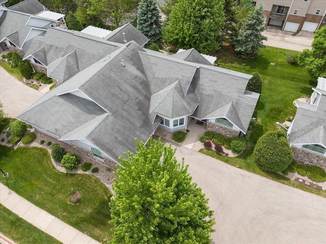 1814 Masters Ln, Madison, WI 53719 - aerial view of property and surrounding area