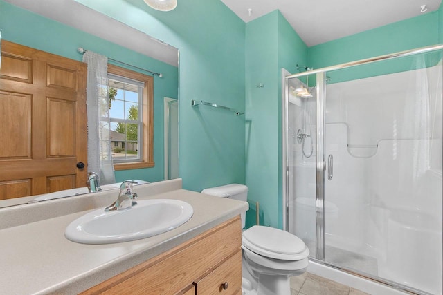1126 Princess Dove Cir, De Pere, WI 54115 - full bath featuring a stall shower, toilet, and vanity