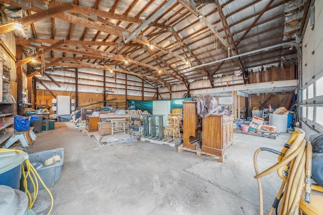 W8749 Hunters Rd, Hortonville, WI 54944 - view of garage
