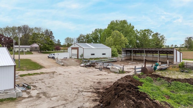 W8749 Hunters Rd, Hortonville, WI 54944 - view of yard with an outbuilding and an exterior structure