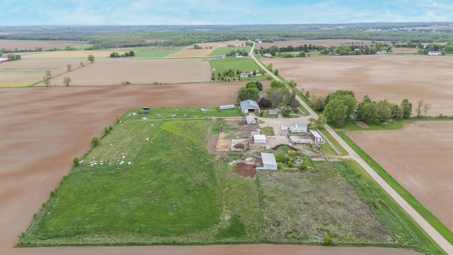 W8749 Hunters Rd, Hortonville, WI 54944 - view of property location featuring rural landscape