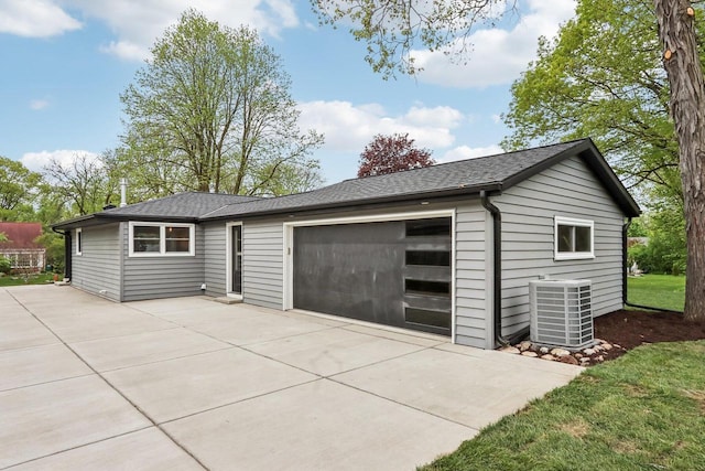 6020 Briarclift Ct, Greendale, WI 53129 - garage featuring cooling unit