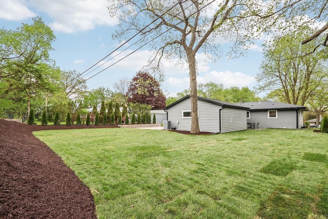 6020 Briarclift Ct, Greendale, WI 53129 - view of green lawn with central AC