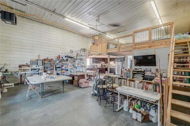 17690 Clayton Ave, Rosemount, MN 55068 - garage featuring a workshop area