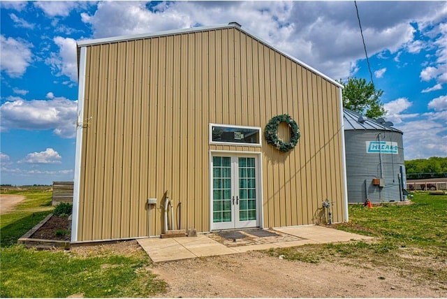 17690 Clayton Ave, Rosemount, MN 55068 - view of outbuilding with french doors
