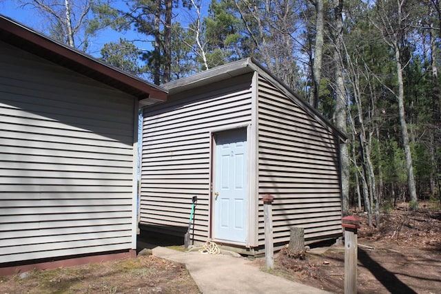 65485 Millicent Point Dr, Iron River, WI 54847 - view of outbuilding