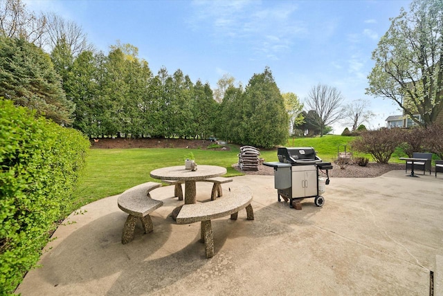 1755 Laura Ln, Port Washington, WI 53074 - view of patio / terrace featuring a grill