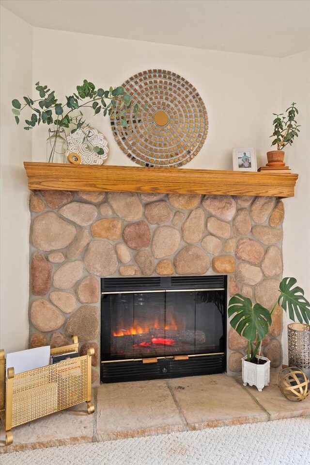 1755 Laura Ln, Port Washington, WI 53074 - detailed view of a fireplace