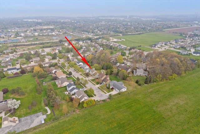 1755 Laura Ln, Port Washington, WI 53074 - aerial overview of property's location with nearby suburban area