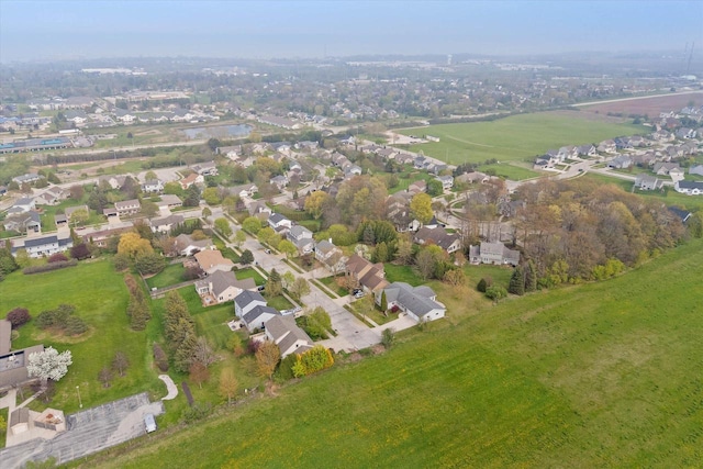 1755 Laura Ln, Port Washington, WI 53074 - aerial view of property and surrounding area with nearby suburban area
