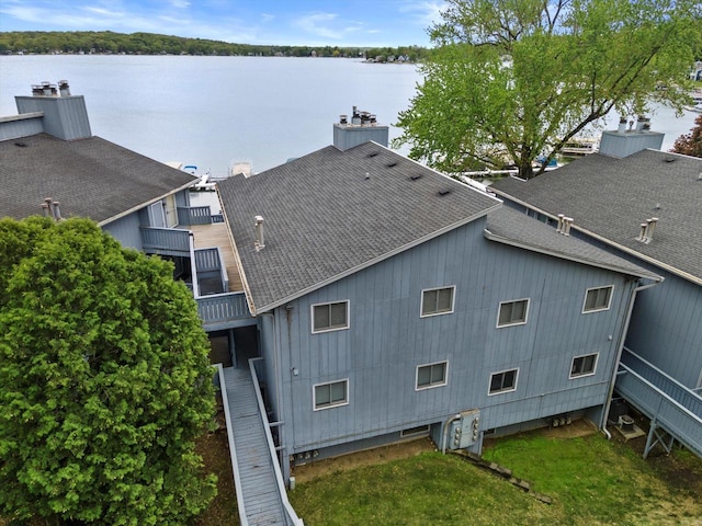 131 Lance Dr Unit 14, Twin Lakes, WI 53181 - view of subject property featuring a nearby body of water