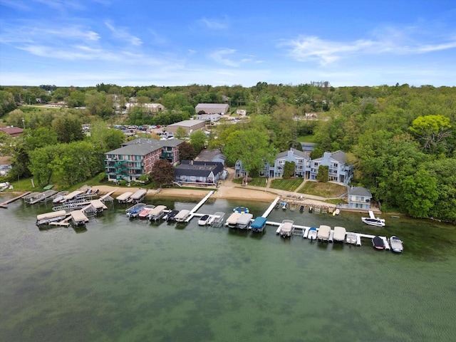 131 Lance Dr Unit 14, Twin Lakes, WI 53181 - aerial view of a large body of water