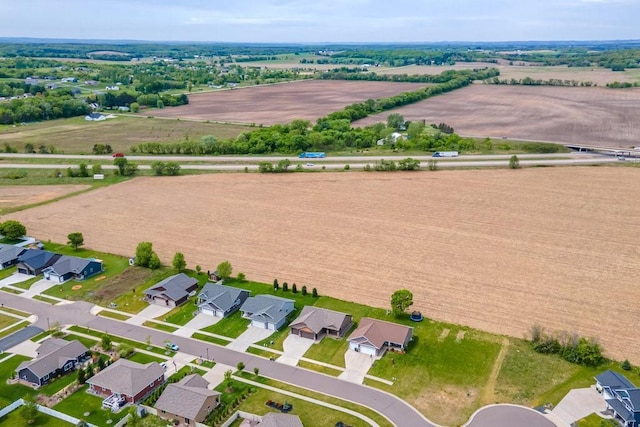 1996 Tucker Trl, Eau Claire, WI 54703 - overview of rural landscape with nearby suburban area