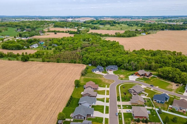 1996 Tucker Trl, Eau Claire, WI 54703 - overview of rural landscape with nearby suburban area