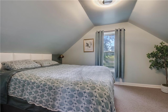 W4505 890th Ave, Baldwin, WI 54002 - carpeted bedroom featuring vaulted ceiling and baseboards