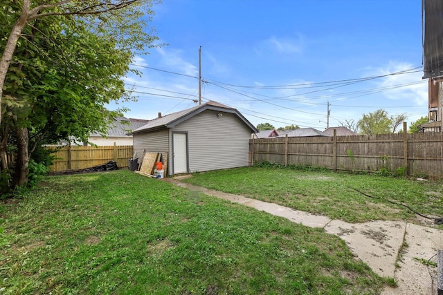 2976 N 40th St, Milwaukee, WI 53210 - view of yard featuring an outdoor structure