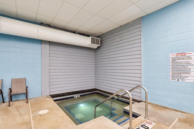 874 Xanadu Rd, Wisconsin Dells, WI 53965 - view of swimming pool with an in-ground hot tub