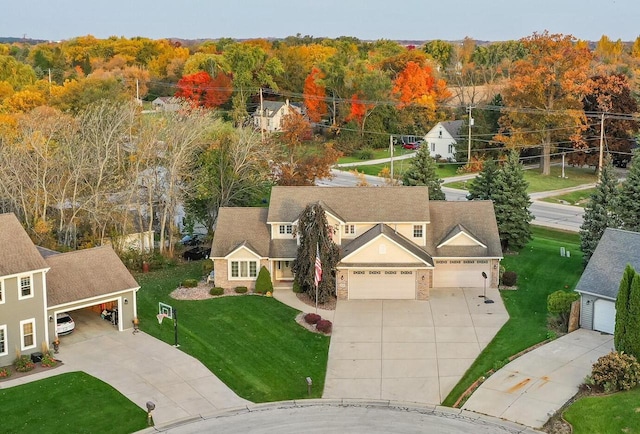8940 Marie Ct, Mount Pleasant, WI 53406 - view of subject property featuring a forest