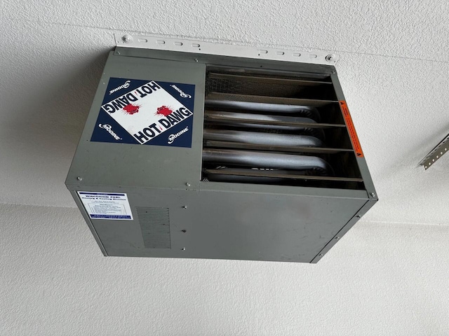 8940 Marie Ct, Mount Pleasant, WI 53406 - detailed view of a heating unit