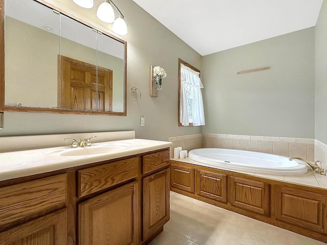 N2242 Keller Rd, Marinette, WI 54143 - full bathroom featuring a bath and vanity