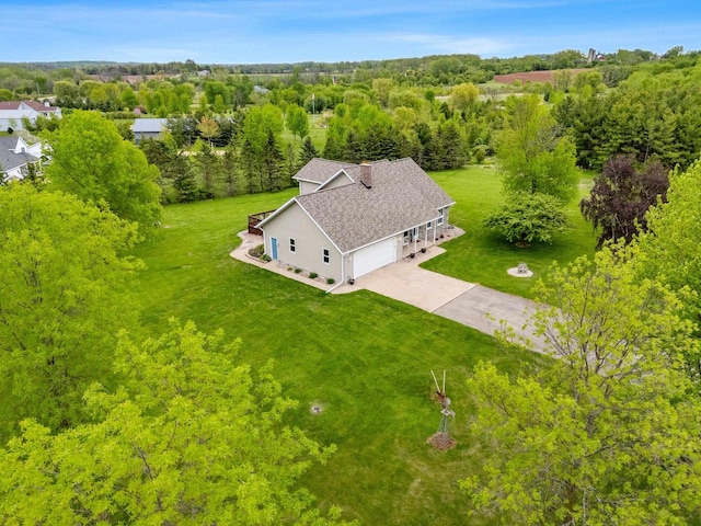 N3270 State Rd 76, Hortonville, WI 54944 - view from above of property