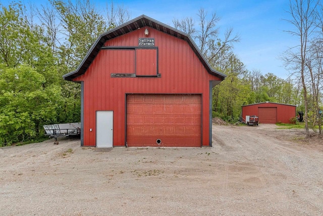 N3270 State Rd 76, Hortonville, WI 54944 - view of detached garage