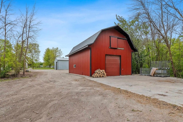 N3270 State Rd 76, Hortonville, WI 54944 - view of barn featuring driveway