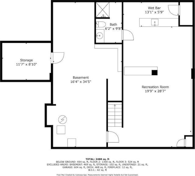 N3270 State Rd 76, Hortonville, WI 54944 - room layout