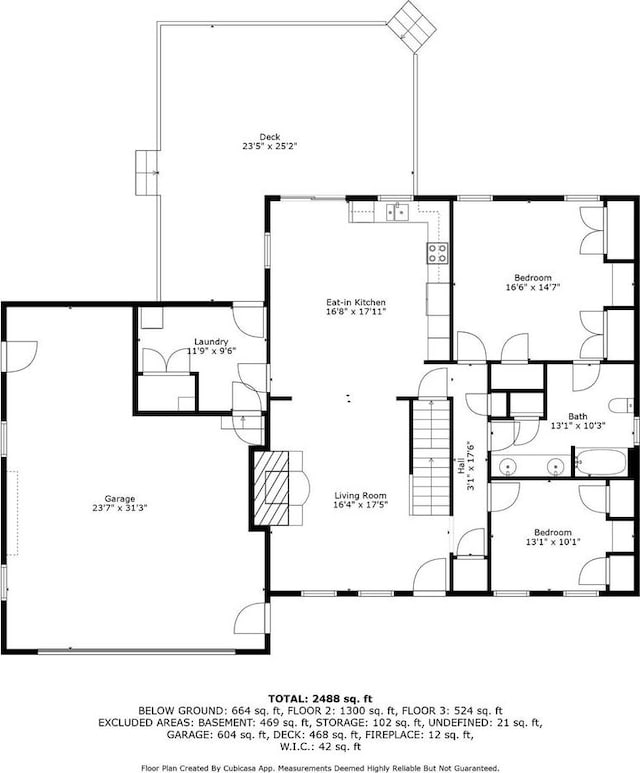 N3270 State Rd 76, Hortonville, WI 54944 - room layout