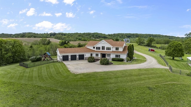 4230 Dalby Rd, Black Earth, WI 53515 - view of front of property featuring driveway and a garage