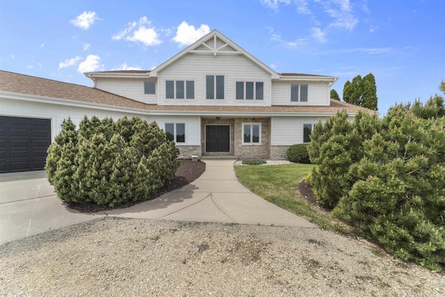 4230 Dalby Rd, Black Earth, WI 53515 - view of front of property featuring an attached garage