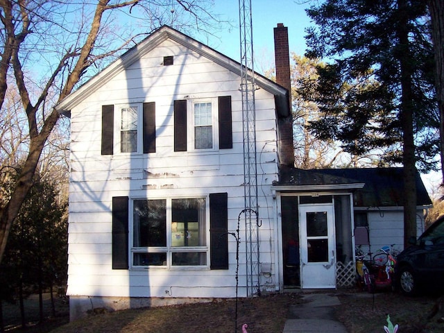 224 N Main St, Westfield, WI 53964 - view of front of house with a chimney