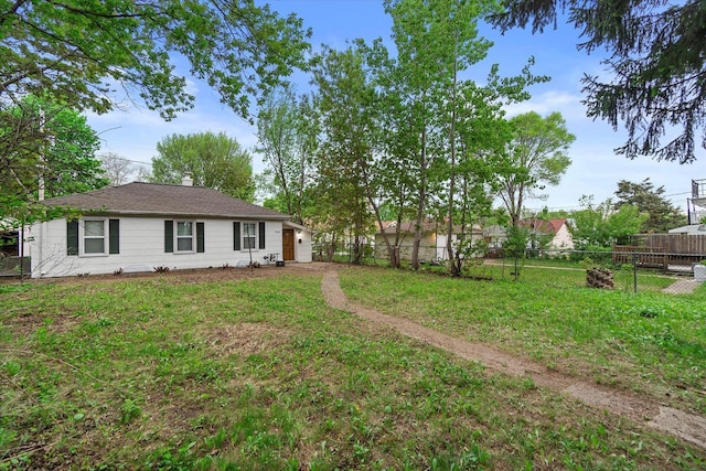 5015 N 25th St, Milwaukee, WI 53209 - view of yard