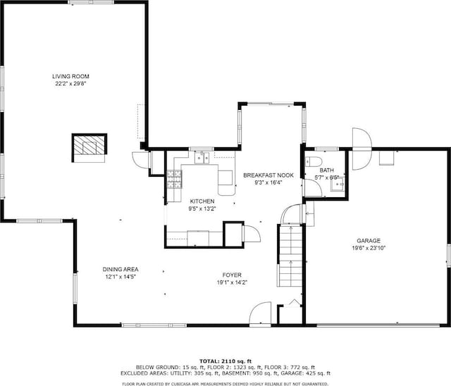 1089 Audrey Ct, North Fond Du Lac, WI 54937 - home floor plan